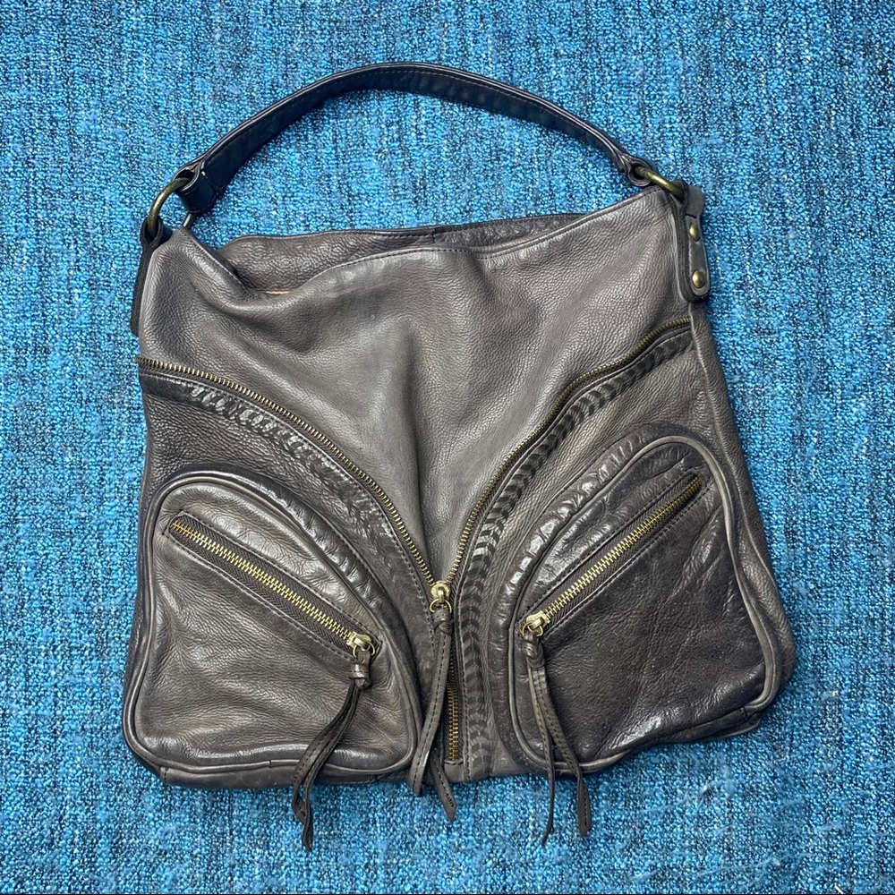 CZ Falconer Geniune Leather Hobo Shoulder Bag